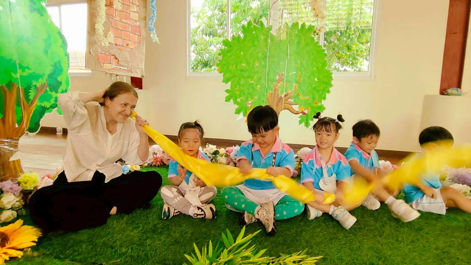การเล่นและการใช้กิจกรรม
เป็นฐาน