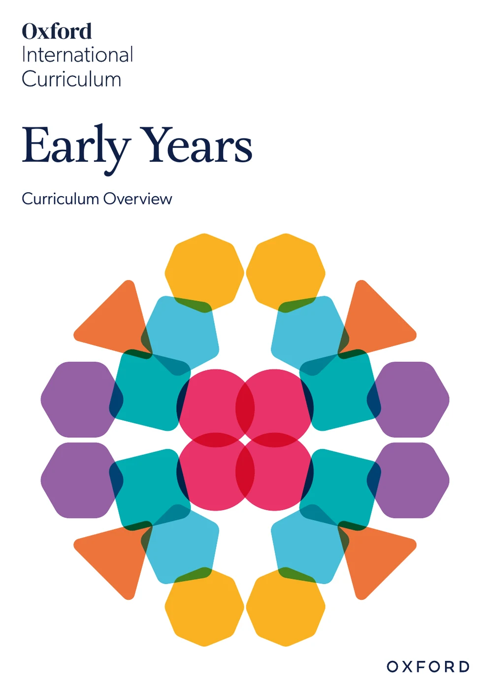 Cover of the Oxford International Curriculum Early Years Curriculum Overview